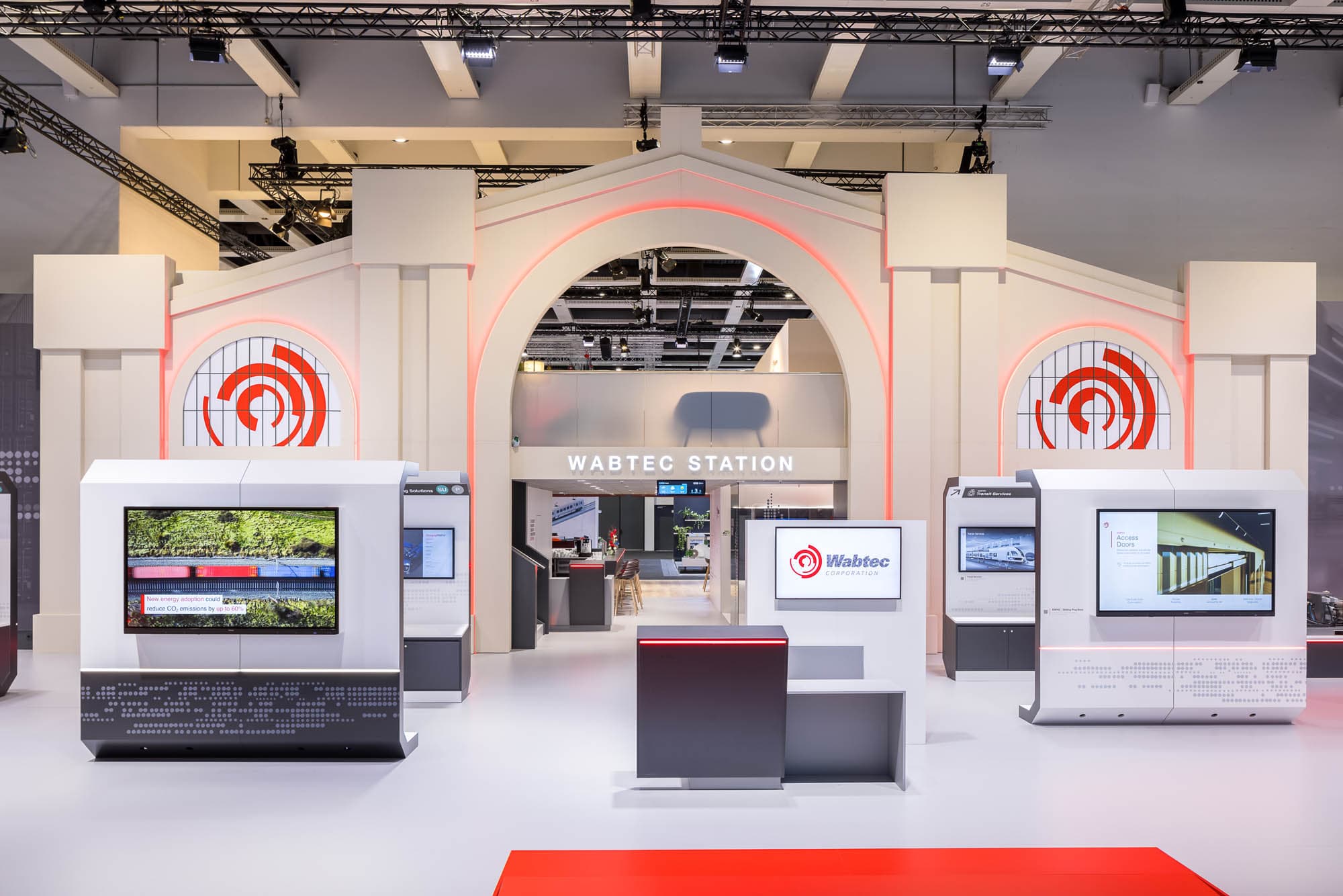 Stand Wabtec Station — salon ferroviaire InnoTrans
